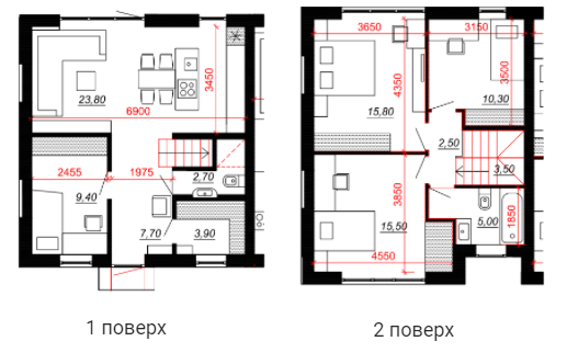 Таунхаус 100 м² в Таунхауси Amsterdam-2 від 22 700 грн/м², с. Нові Петрівці