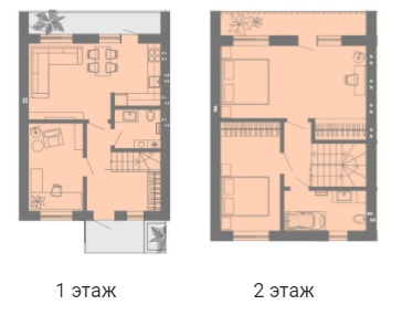 Таунхаус 93 м² в Таунхаусы BRICKWOOD HOUSE от 18 172 грн/м², пгт Гостомель