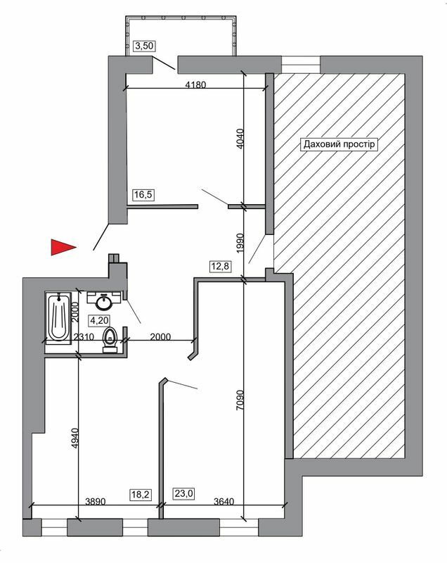 2-комнатная 69 м² в ЖК на ул. Гостинодворская, 14в от 10 050 грн/м², г. Ромны