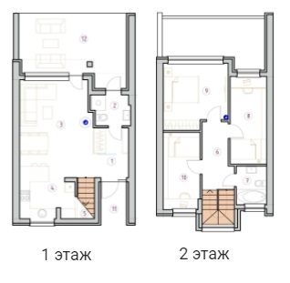 Таунхаус 91.7 м² в КМ VISION від 34 460 грн/м², с. Іванковичі