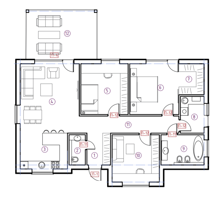 Коттедж 108.4 м² в КП VISION от 33 948 грн/м², с. Иванковичи