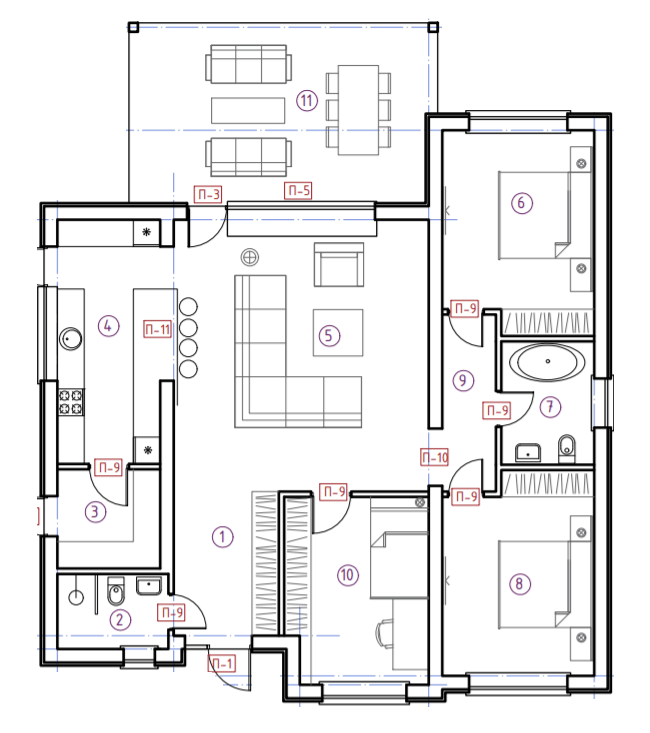 Коттедж 116.5 м² в КП VISION от 33 906 грн/м², с. Иванковичи