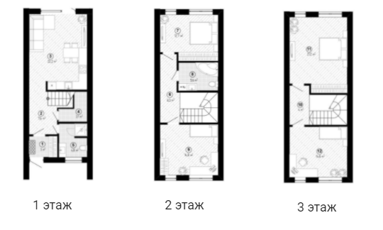 Таунхаус 120 м² в Таунхаус Козырная Семерка от 18 250 грн/м², с. Погребы