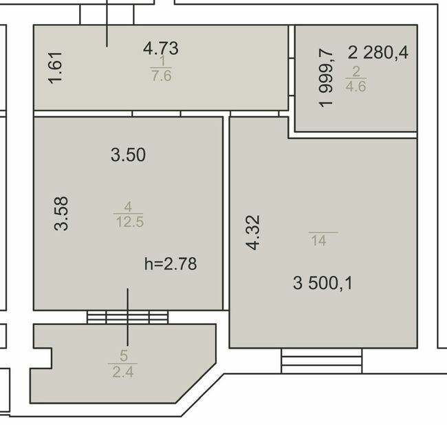 1-комнатная 41.1 м² в ЖК Monaco от 30 750 грн/м², г. Ирпень