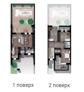 Таунхаус 120.3 м² в КП Family Park Residence от 23 940 грн/м², г. Буча