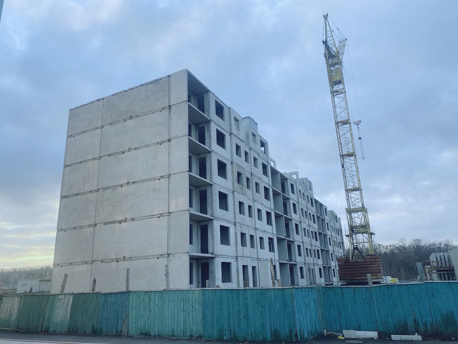 Хід будівництва ЖК Квартал Тарасівський, січ, 2022 рік
