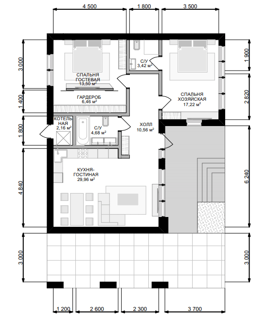 Коттедж 107 м² в КП The Hills от 34 579 грн/м², с. Горбовичи