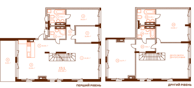 Двухуровневая 231.95 м² в ЖК Stanford от 79 000 грн/м², Киев