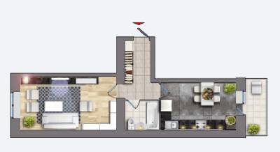 1-комнатная 45.87 м² в ЖК на ул. Королёва, 16 от 9 500 грн/м², Чернигов