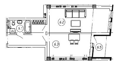 1-комнатная 40 м² в ЖК Сальвадор Дали от застройщика, Львов