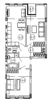 3-комнатная 132 м² в ЖК Сальвадор Дали от застройщика, Львов