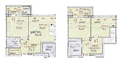 5+ кімнат 85.46 м² в ЖК White House від забудовника, Львів