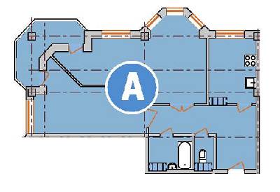 2-комнатная 68.83 м² в ЖК Новый Город от 28 400 грн/м², Херсон