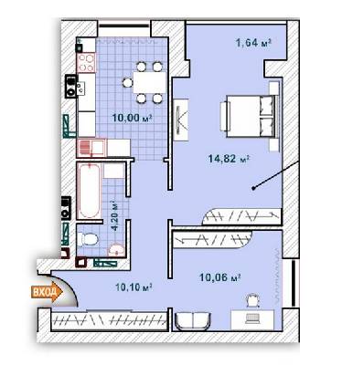 2-кімнатна 50.82 м² в ЖК Синергія 2 від 13 200 грн/м², м. Ірпінь