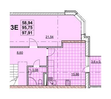 3-кімнатна 97.91 м² в ЖК Дмитрівський від 17 080 грн/м², Одеса