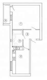 1-комнатная 47.03 м² в ЖК Новокиевский от 13 500 грн/м², с. Новые Петровцы