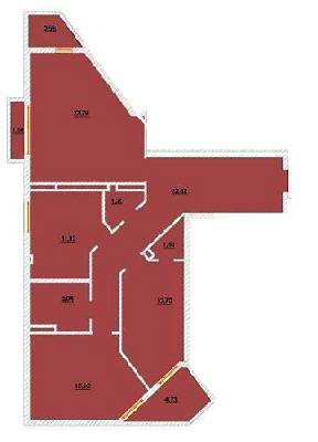 3-комнатная 98.66 м² в ЖК на ул. Короля Данила, 20а от 16 100 грн/м², Ивано-Франковск