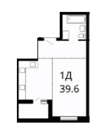 1-кімнатна 39.6 м² в ЖК Лінкольн від 15 500 грн/м², Львів