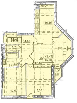 3-комнатная 80.88 м² в ЖК Сиховская околица от 14 900 грн/м², Львов