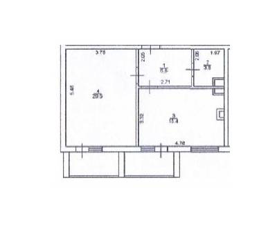 1-кімнатна 45.3 м² в ЖК Паларіс від 11 660 грн/м², м. Бориспіль