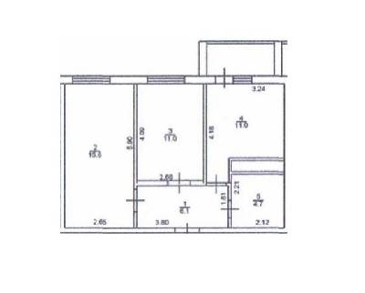 2-комнатная 48.4 м² в ЖК Паларис от 10 000 грн/м², г. Борисполь