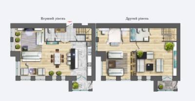 3-комнатная 149.66 м² в ЖК Шевченковский от 13 000 грн/м², Чернигов