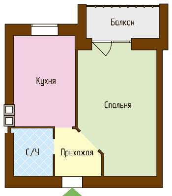 Однокомнатные в ЖК Петропавловский посад