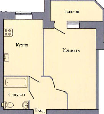 1-комнатная 42 м² в ЖК Петропавловский посад от 13 830 грн/м², с. Петропавловская Борщаговка