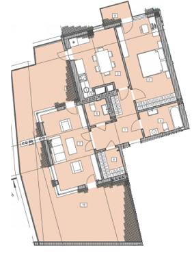 2-комнатная 91.5 м² в ДД INTEREST от застройщика, Львов