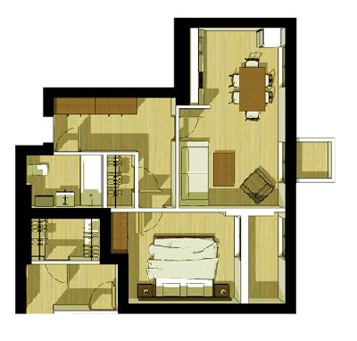 1-комнатная 53.78 м² в ЖК Город трав от 15 460 грн/м², Львов