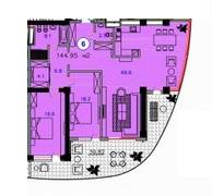 2-комнатная 144.95 м² в ЖК Ланжерон от 52 000 грн/м², Одесса