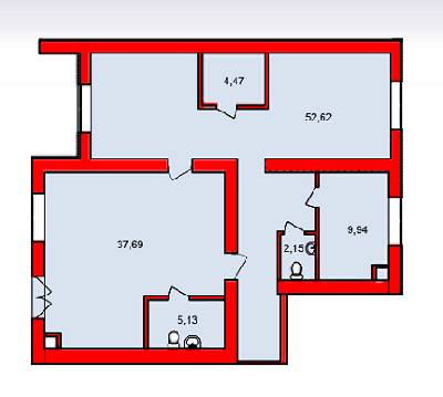 1-комнатная 112 м² в ЖК на ул. Манастирского, 2А, 4, 6 от застройщика, Львов