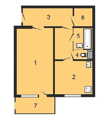 1-комнатная 47.28 м² в ЖК на ул. Октябрьская, 34Б от 17 650 грн/м², г. Вишневое