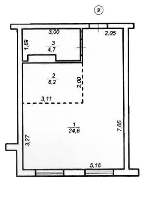 1-кімнатна 35.5 м² в ЖК Чубинське від 14 500 грн/м², с. Чубинське