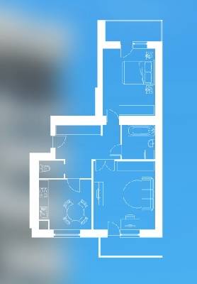 2-комнатная 71.8 м² в ЖК Светлый Хутор от застройщика, Луцк