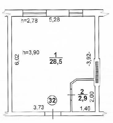 1-комнатная 31.4 м² в ЖК Шевченковский маеток от застройщика, г. Борисполь