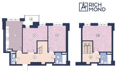 3-комнатная 117 м² в ЖК Richmond от застройщика, Киев