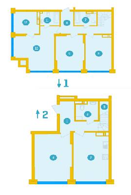 5+ кімнат 146.11 м² в ЖК Smart Plaza Polytech від 40 500 грн/м², Київ