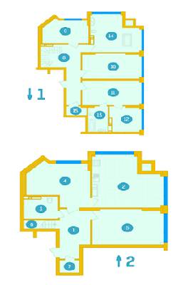 5+ кімнат 191.83 м² в ЖК Smart Plaza Polytech від 40 500 грн/м², Київ