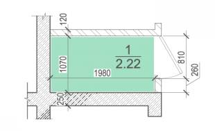 Кладовая 2.22 м² в ЖК Alter Ego от 58 559 грн/м², Киев