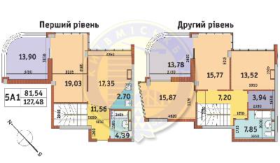 Дворівнева 145.38 м² в ЖК Каховська від 26 611 грн/м², Київ