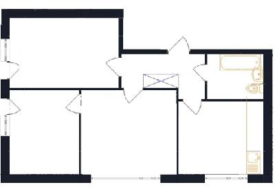 3-кімнатна 66 м² в ЖК Family від 17 350 грн/м², с. Гатне