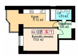 2-комнатная 59 м² в ЖК Карат от 16 500 грн/м², г. Ирпень