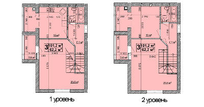 3-кімнатна 101.2 м² в ЖК Супутник-Теремки від 16 800 грн/м², с. Гатне