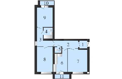 3-кімнатна 77.65 м² в ЖК Пейзажні озера від 11 000 грн/м², смт Макарів