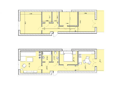 2-кімнатна 58.9 м² в ЖК Покровський Двір від 15 800 грн/м², смт Чабани