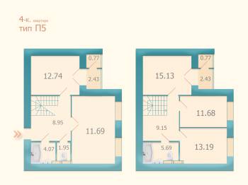 4-кімнатна 119.94 м² в ЖК Козацький від 22 000 грн/м², Київ