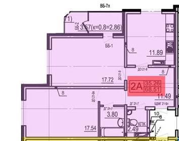 2-кімнатна 68.51 м² в ЖК по пров. Моторний, 11 від 21 000 грн/м², Київ