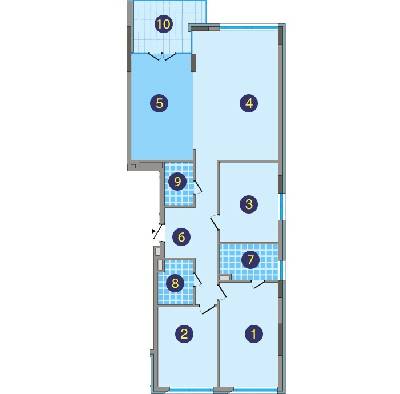 4-кімнатна 143.01 м² в ЖК Зарічний від 20 538 грн/м², Київ