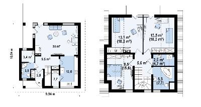 Коттедж 134.8 м² в КГ Лисичкина дубрава от застройщика, с. Старые Безрадичи